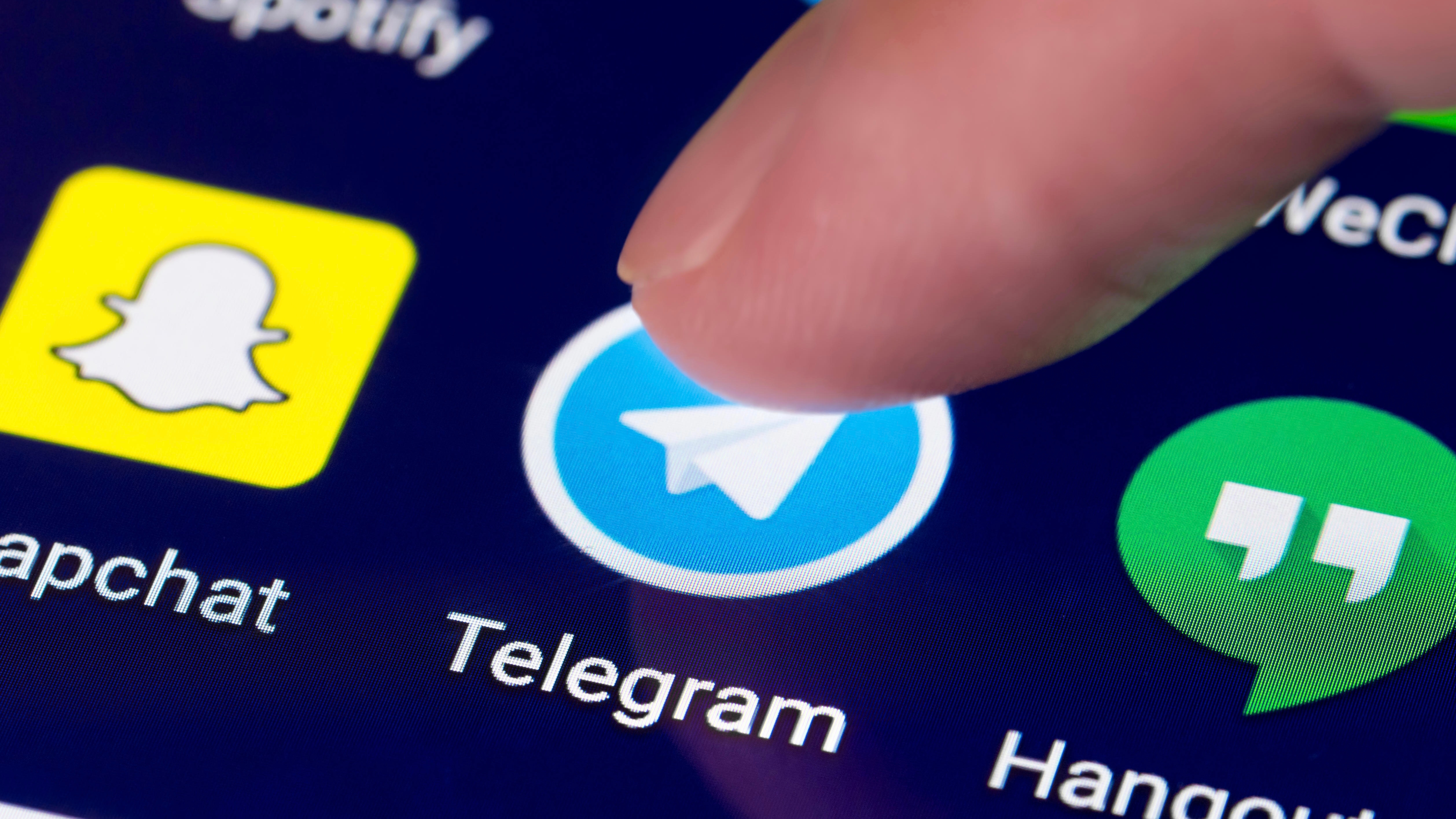 Adding friends on Telegram using a id